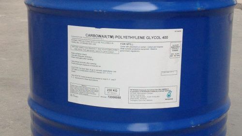 Polyethylene glycol – PEG 400 – Carbowax