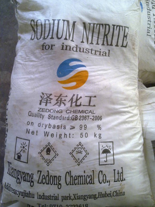 Bao NaNO2 – Natri Nitrit – Sodium Nitrite