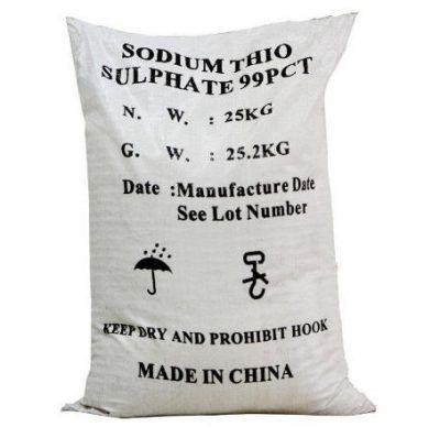 Hình ảnh một bao Thio sulphate