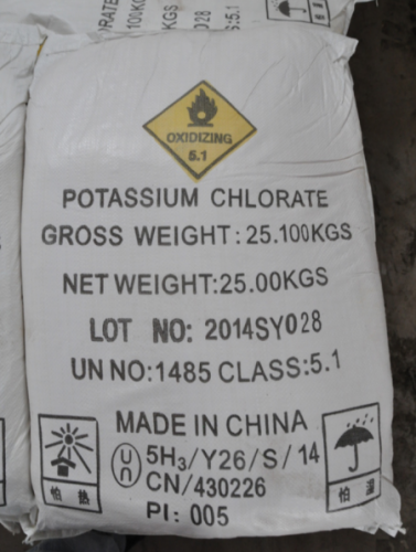 KClO3 – Kali Clorat – Potassium Chlorate