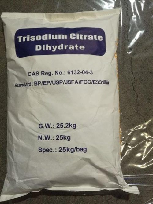 Natri citrat – Na3C6H5O7 – Sodium Citrate – E331 – Trisodium Citrate Công Nghiệp