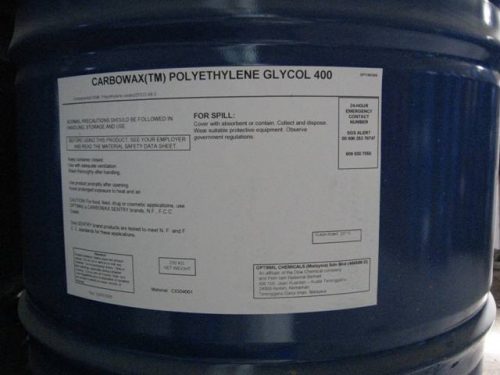 Polyethylene glycol – PEG 400 – Carbowax
