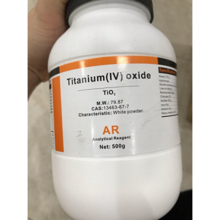 Titan oxit – TiO2 – Titanium Dioxide trong thí nghiệm